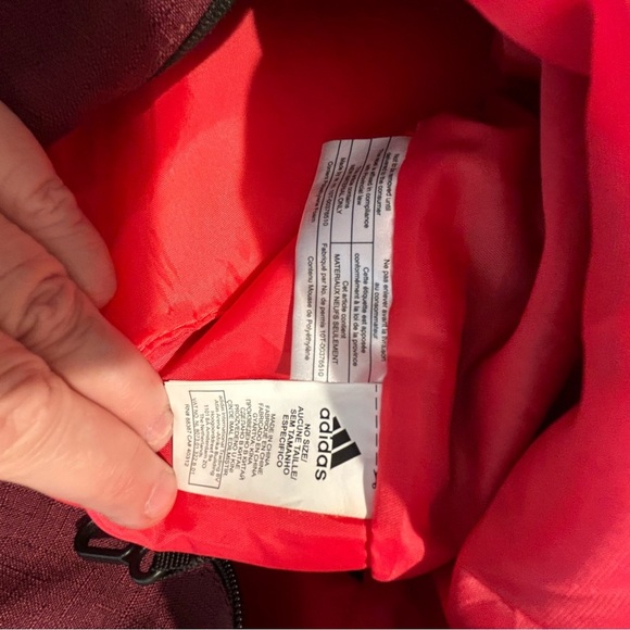 ADIDAS Gym Bag with Yoga Mat Straps Lined Interior Pocket Tote Style - Picture 8 of 12